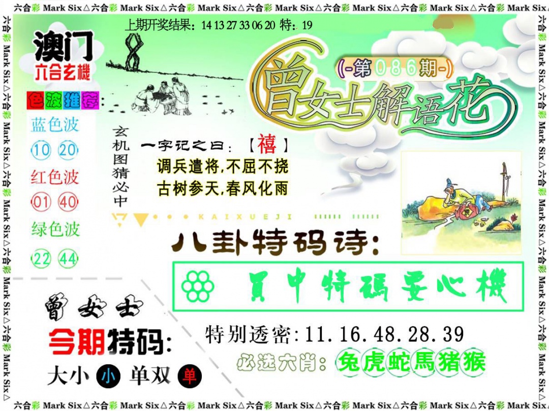 086期曾女士解语花[图]